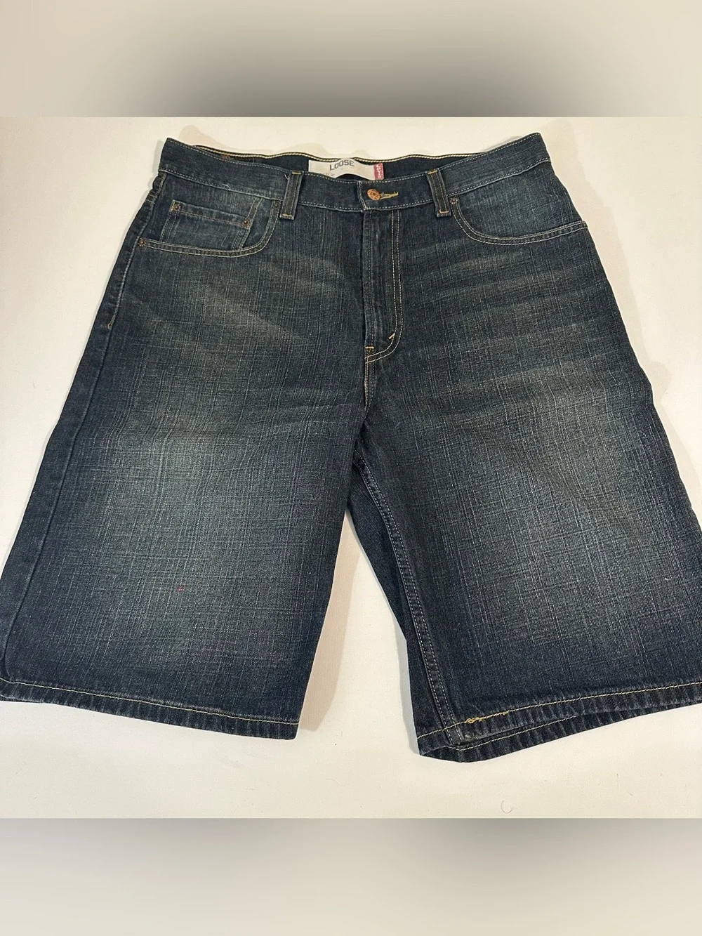Y2K - LEVI STRAUSS & CO - LOOSE FIT - DENIM SHORTS